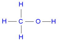 Methanol Structural Formula