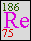 Rhenium - Not Studied at GCSE