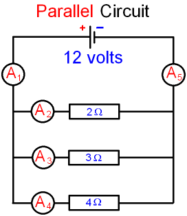 Current in a Parallel Circuit