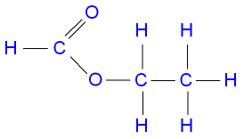 ethyl methanoate ester