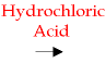 Arrow and Hydrochloric Acid