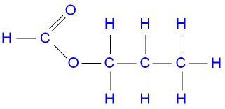 propyl methanoate ester