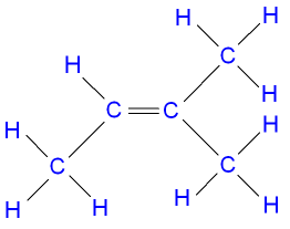 2-methylbut-2-ene Isomer of Pentene
