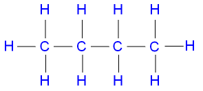 n-butane Structural Formula