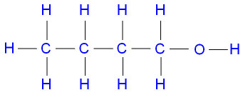 butanal structural formula