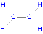 Ethene Structural Formula