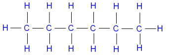 Hexane Structural Formula