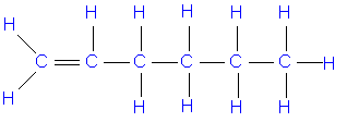 Hexene Structural Formula