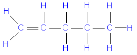 Pentene Structural Formula