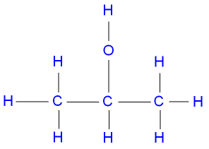 Another isomer of propanol called propan-2-ol is a secondary alcohol repres...