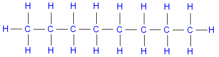 Octane Structural Formula