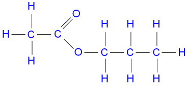 propyl ethanoate ester